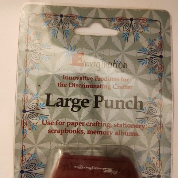 Oak Leaf Large Hole Punch Emagination paper Scrapbook Tree - Picture 2 of 6